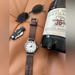 Tsovet SVT FW-44 Quartz Field Watch.  With 2 straps